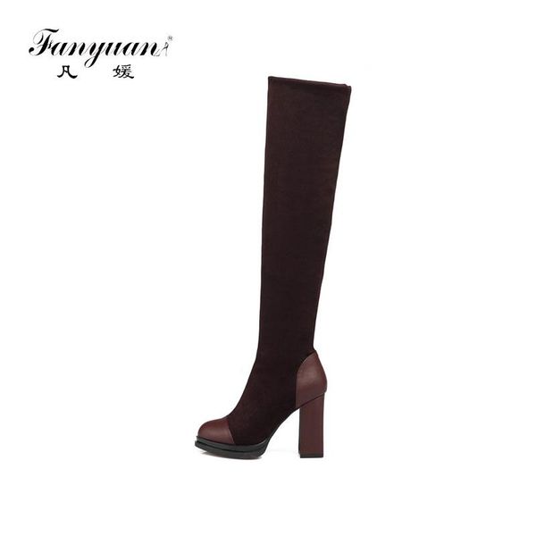 boots fanyuan 2021 arrival over the knee women flock slip on high heels platform simple autumn party prom shoes woman, Black
boots fanyuan 2021 arrival over the knee women flock slip on high heels platform simple autumn party prom shoes woman, Black