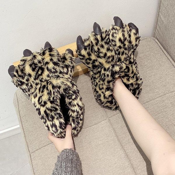 winter warm soft indoor floor slippers women shoes funny animal christmas gift claw plush home, Black
winter warm soft indoor floor slippers women shoes funny animal christmas gift claw plush home, Black