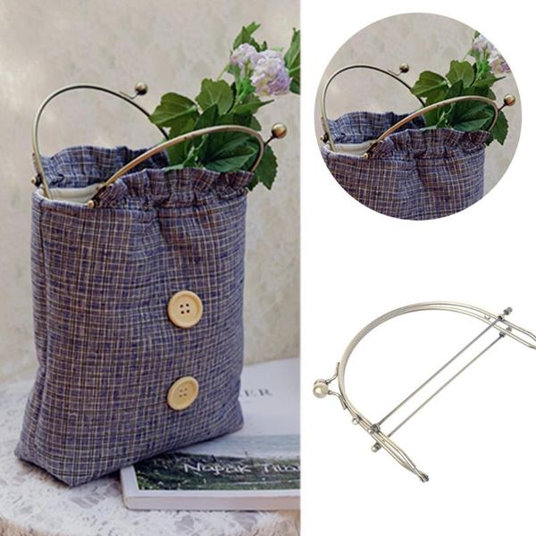 1pc metal half round frame kiss clasps lock purse bag handbag handle clutch parts & accessories, Black
1pc metal half round frame kiss clasps lock purse bag handbag handle clutch parts & accessories, Black