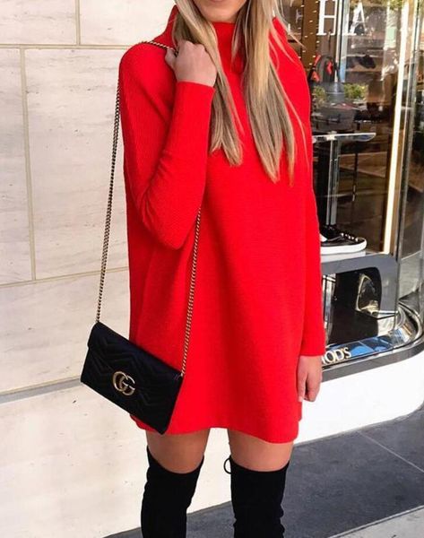 casual dresses autumn and winter fashion slim fitting crew neck long sleeve women's knitting dress pullover street trend sweeter plus s, Black;gray
casual dresses autumn and winter fashion slim fitting crew neck long sleeve women's knitting dress pullover street trend sweeter plus s, Black;gray