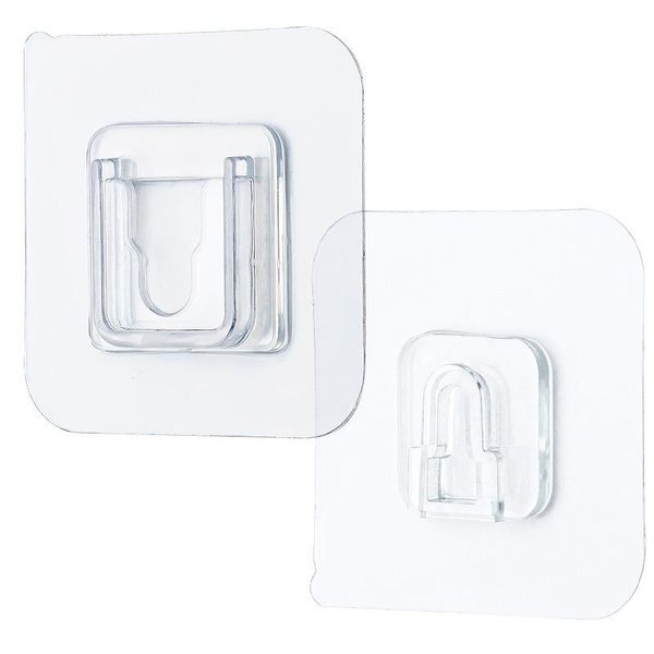 double-sided adhesive wall hooks waterproof oilproof self reusable seamless hanging hook home living room bath accessory set
double-sided adhesive wall hooks waterproof oilproof self reusable seamless hanging hook home living room bath accessory set