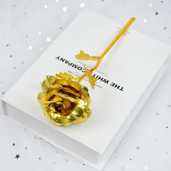 decorative flowers & wreaths 1pc 24k gold foil rose flower everlasting valentine's day gift wedding decoration home artificial decor
decorative flowers & wreaths 1pc 24k gold foil rose flower everlasting valentine's day gift wedding decoration home artificial decor