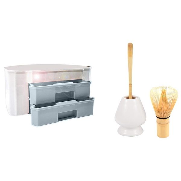japanese bamboo matcha whisk brush professional green tea powder & cosmetic storage box with drawers desk boxes bins
japanese bamboo matcha whisk brush professional green tea powder & cosmetic storage box with drawers desk boxes bins