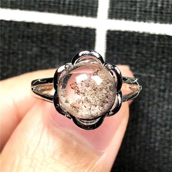 cluster rings 9mm natural ghost phantom quartz crystal ring jewelry for woman lady man love beads garden silver adjustable, Golden;silver
cluster rings 9mm natural ghost phantom quartz crystal ring jewelry for woman lady man love beads garden silver adjustable, Golden;silver