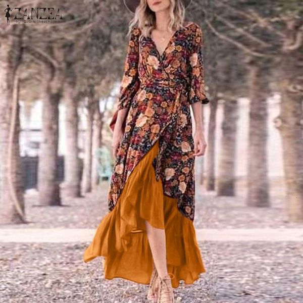 dresses oversized women bohemian dresses casual patchwork ruffle maxi vestidos stylish asymmetrical robe print v neck party dress, Black;gray
dresses oversized women bohemian dresses casual patchwork ruffle maxi vestidos stylish asymmetrical robe print v neck party dress, Black;gray