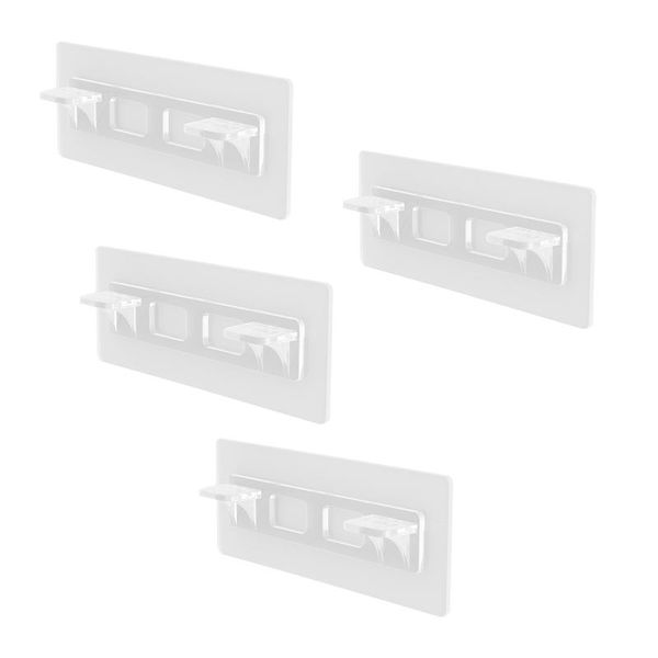 hooks & rails perforation-self adhesive shelf support peg seamless pasting wardrobe closet partition holders kitchen functional
hooks & rails perforation-self adhesive shelf support peg seamless pasting wardrobe closet partition holders kitchen functional