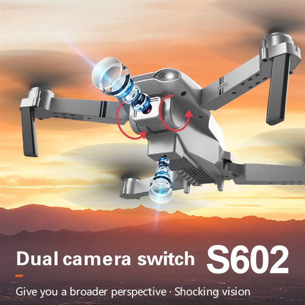 4k hd dual camera wifi fpv rc drone aerial pgraphy foldable quadcopter fixed height hold aircraft with 3pcs battery boy gift
4k hd dual camera wifi fpv rc drone aerial pgraphy foldable quadcopter fixed height hold aircraft with 3pcs battery boy gift