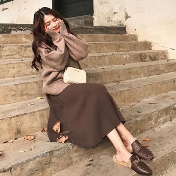 autumn winter women's fashion trend dress ladies salt sweet suit foreign style elegant two-piece skirt tracksuits, Gray
autumn winter women's fashion trend dress ladies salt sweet suit foreign style elegant two-piece skirt tracksuits, Gray