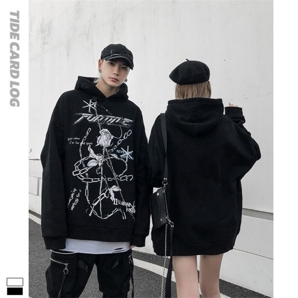 2021 tech fleeceautumn and winter new dark tide brand printed pullover hooded sweater loose lazy wind long sleeve functional wind plush yw_r, Black
2021 tech fleeceautumn and winter new dark tide brand printed pullover hooded sweater loose lazy wind long sleeve functional wind plush yw_r, Black