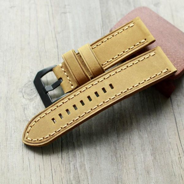 watch bands high-end 20 22 23 24 26mm thick line watchbands retro calf leather band strap with genuine straps for pam, Black;brown
watch bands high-end 20 22 23 24 26mm thick line watchbands retro calf leather band strap with genuine straps for pam, Black;brown