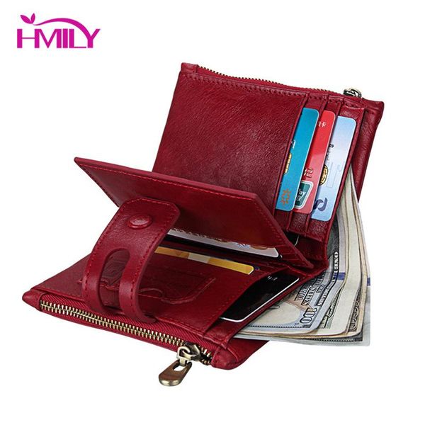wallets hmily zipper&hasp womens genuine leather small purse female& male fashion short coin rfid money bags ladies, Red;black
wallets hmily zipper&hasp womens genuine leather small purse female& male fashion short coin rfid money bags ladies, Red;black