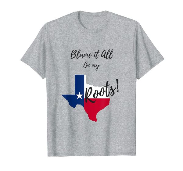 texas blame it on my roots, White;black