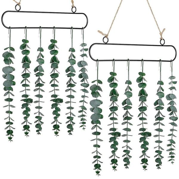 decorative flowers & wreaths 2 pieces eucalyptus wall hanging artificial fake plant decor christmas vine decoration boho home
decorative flowers & wreaths 2 pieces eucalyptus wall hanging artificial fake plant decor christmas vine decoration boho home