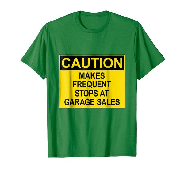 garage sales - caution makes frequent s thrifting shirt, White;black
garage sales - caution makes frequent s thrifting shirt, White;black