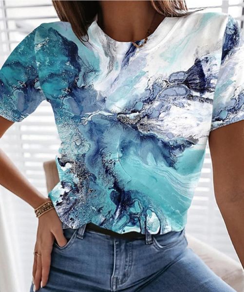 women's t-shirt tie dye floral print streetwear casual o-neck short sleeve plus size funny 2021 summer flower women basic tees, White
women's t-shirt tie dye floral print streetwear casual o-neck short sleeve plus size funny 2021 summer flower women basic tees, White