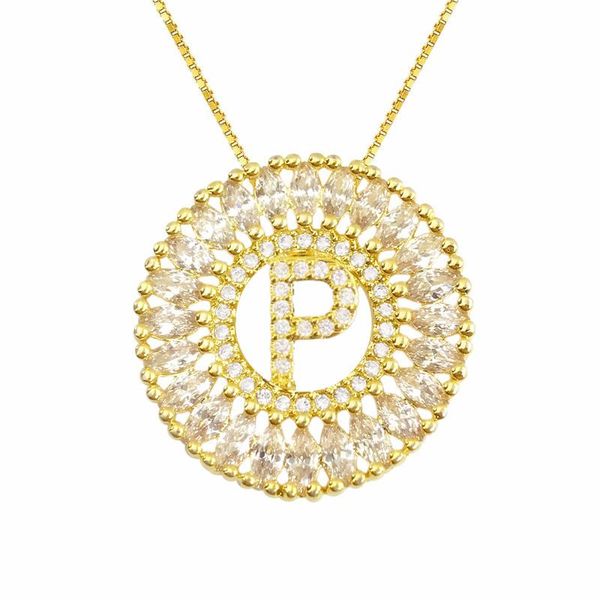 pendant necklaces omyfun brass necklace women fashion all-match letter p charm gold-color shining cz & pendants accessories, Silver
pendant necklaces omyfun brass necklace women fashion all-match letter p charm gold-color shining cz & pendants accessories, Silver