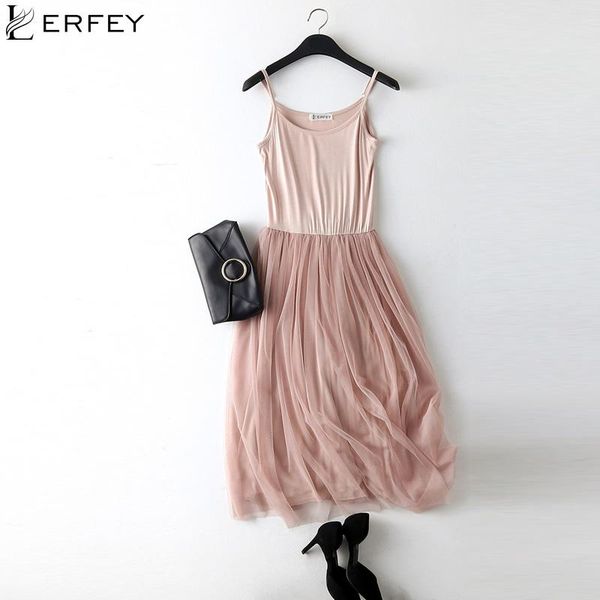 spaghetti strap patchwork mesh dress spring summer women gauze lace tank casual dresses sundress party vestidos, Black;gray
spaghetti strap patchwork mesh dress spring summer women gauze lace tank casual dresses sundress party vestidos, Black;gray