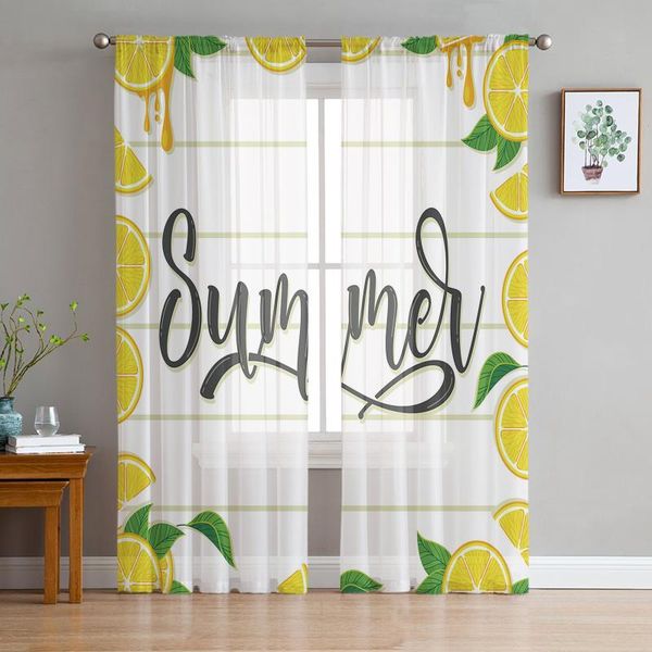 curtain & drapes lemon summer fruit tulle curtains for living room bedroom modern voile kitchen window treatment
curtain & drapes lemon summer fruit tulle curtains for living room bedroom modern voile kitchen window treatment