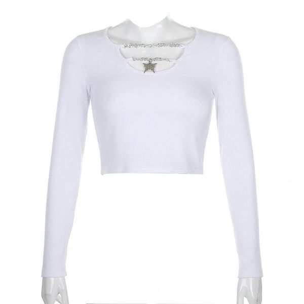 women's blouses & shirts women shirt long sleeve butterfly chain knitted blouse crop streetwear 2021 fashion female casual simple soild, White
women's blouses & shirts women shirt long sleeve butterfly chain knitted blouse crop streetwear 2021 fashion female casual simple soild, White