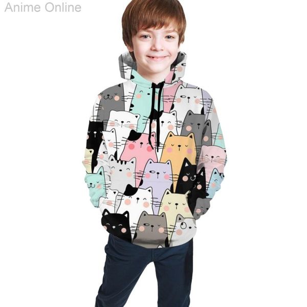 men's hoodies & sweatshirts cats and dogs for boy girl teens spring hooded boys sweatshirt kids sportswear clothes children pullover, Black
men's hoodies & sweatshirts cats and dogs for boy girl teens spring hooded boys sweatshirt kids sportswear clothes children pullover, Black