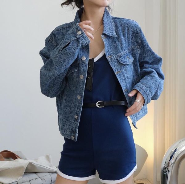 women's jackets short denim women jacket winter 2021 loose korean fashion oversized jeans long sleeve turn-down collar female outerwear, Black;brown
women's jackets short denim women jacket winter 2021 loose korean fashion oversized jeans long sleeve turn-down collar female outerwear, Black;brown