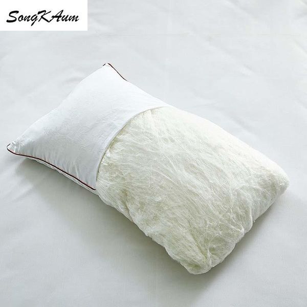 pillow songkaum hand made 100% mulberry silk single household health care pillows cotton satin jacquard cover
pillow songkaum hand made 100% mulberry silk single household health care pillows cotton satin jacquard cover