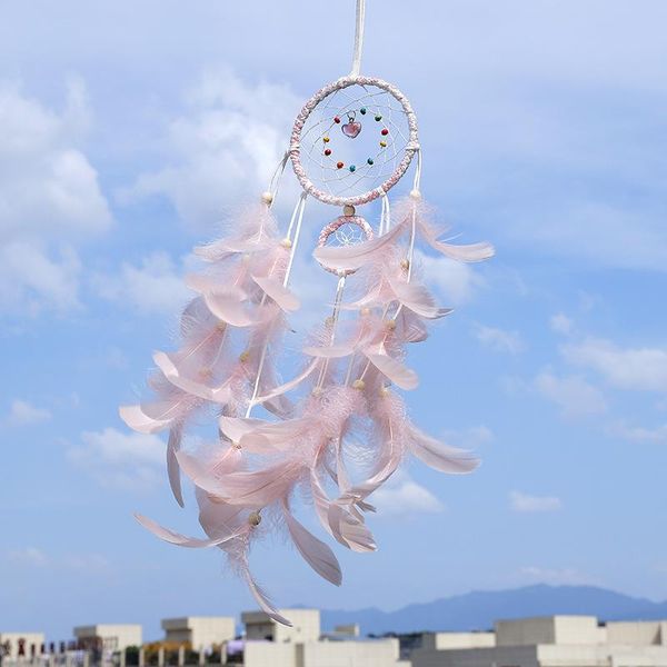 decorative objects & figurines 2021 innovative dream catcher hand-woven pendant ornaments handmade dreamcatcher for decoration room with lig
decorative objects & figurines 2021 innovative dream catcher hand-woven pendant ornaments handmade dreamcatcher for decoration room with lig