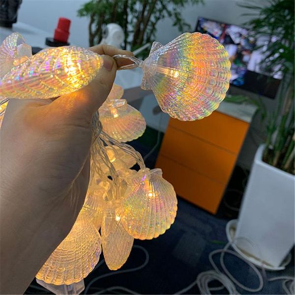 strings seashell string lights for holiday decoration battery powered shell fairy terrace garden party christmas tree decor
strings seashell string lights for holiday decoration battery powered shell fairy terrace garden party christmas tree decor