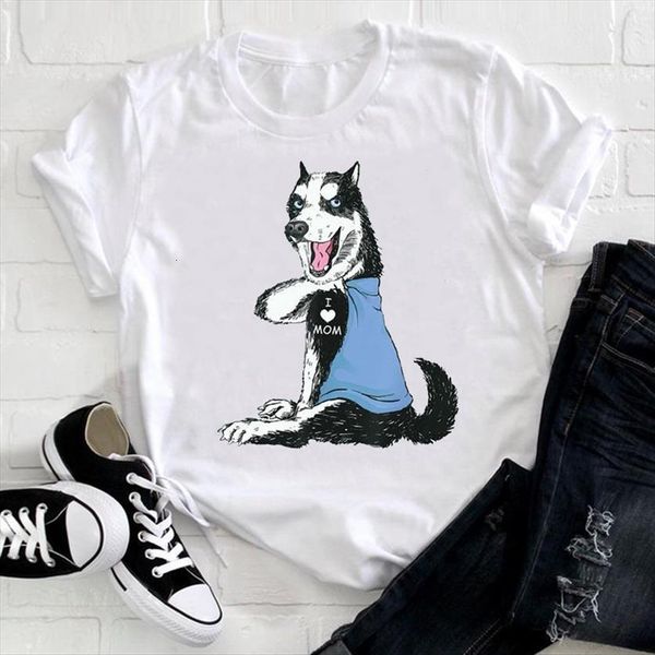 cute dog mom short sleeve womens t shirts kawaii 90s cartoon animal clothes ladies graphic print tee female shirt, White
cute dog mom short sleeve womens t shirts kawaii 90s cartoon animal clothes ladies graphic print tee female shirt, White