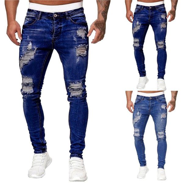men's pants casual jeans solid color ripped holes frayed gradient washed trousers hip hop pant fashion style pantalones hombre, Black
men's pants casual jeans solid color ripped holes frayed gradient washed trousers hip hop pant fashion style pantalones hombre, Black