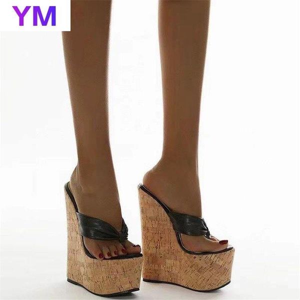 super high heels large size 35-43 flip flops platform wedges pinch ladies slippers mules shoes women sandals solid, Black
super high heels large size 35-43 flip flops platform wedges pinch ladies slippers mules shoes women sandals solid, Black