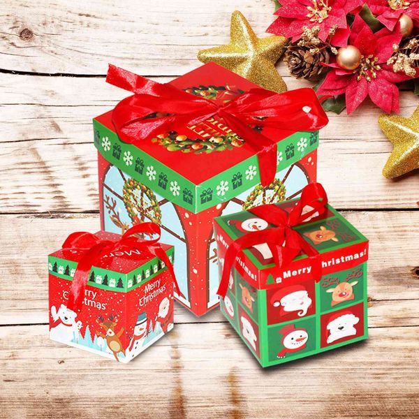 decorations christmas three piece gift scene layout decoration packing box carton
decorations christmas three piece gift scene layout decoration packing box carton