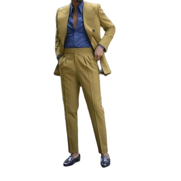 men's suits & blazers handsome double breasted mens wedding tuxedos for groom slim fit peaked lapel man wear party prom blazer suit(jac, White;black
men's suits & blazers handsome double breasted mens wedding tuxedos for groom slim fit peaked lapel man wear party prom blazer suit(jac, White;black