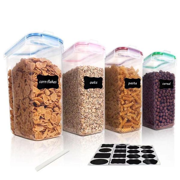 set storage container plastic kitchen refrigerator noodle box multigrain tank transparent sealed bottles & jars
set storage container plastic kitchen refrigerator noodle box multigrain tank transparent sealed bottles & jars