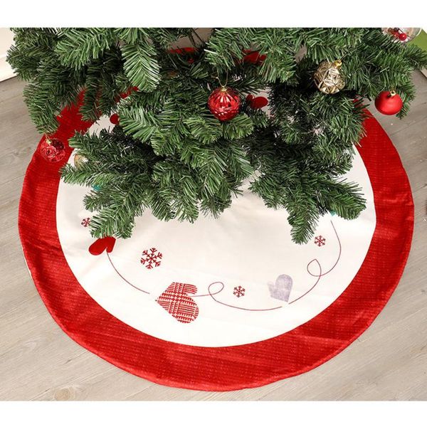 christmas decorations 2 pcs 120cm tree skirt felt cloth xmas base decoration apron wrap - pattern
christmas decorations 2 pcs 120cm tree skirt felt cloth xmas base decoration apron wrap - pattern