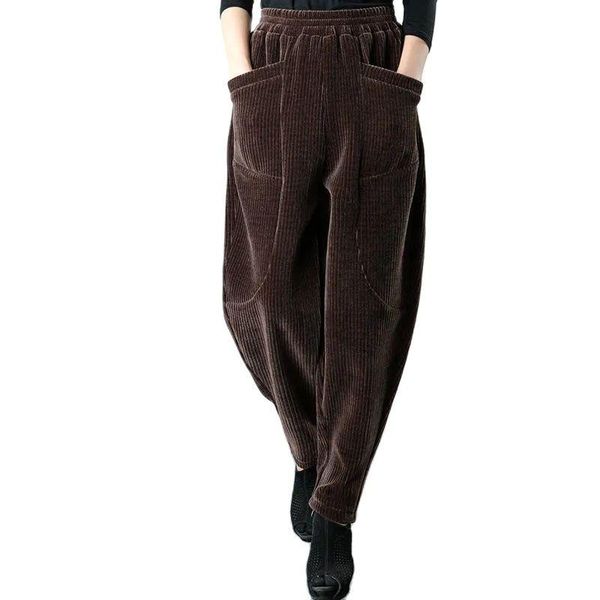 women's pants & capris 2021 carrot autumn harem female loose high waist corduroy trousers show thin high-end bloomers, Black;white
women's pants & capris 2021 carrot autumn harem female loose high waist corduroy trousers show thin high-end bloomers, Black;white