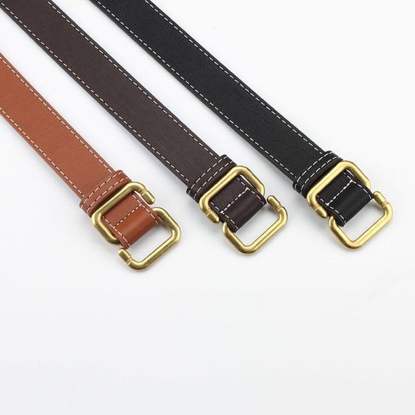 belts square buckle belt simple vintage students waistband adjust fashion casual no-hole cummerbunds, Black;brown
belts square buckle belt simple vintage students waistband adjust fashion casual no-hole cummerbunds, Black;brown
