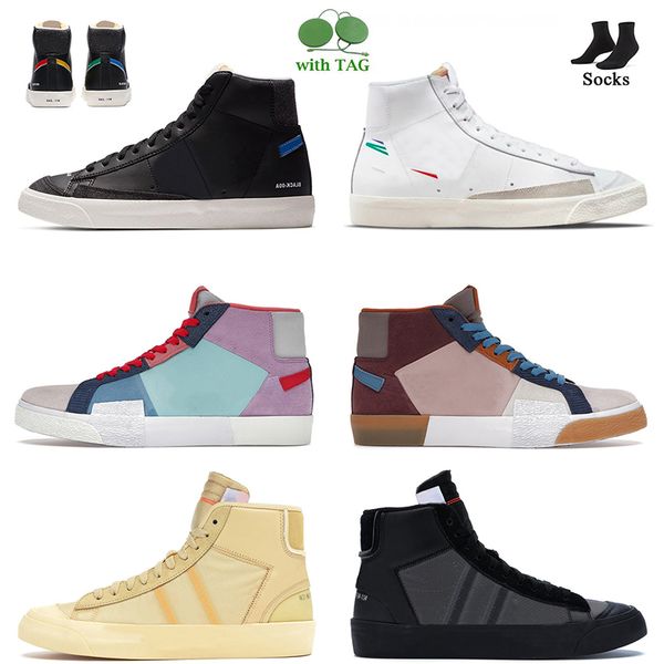 womens mens fashion blazer mid 77 vintage designer casual shoes with socks color code black multi white pendants mosaic brown grim reaper in
womens mens fashion blazer mid 77 vintage designer casual shoes with socks color code black multi white pendants mosaic brown grim reaper in