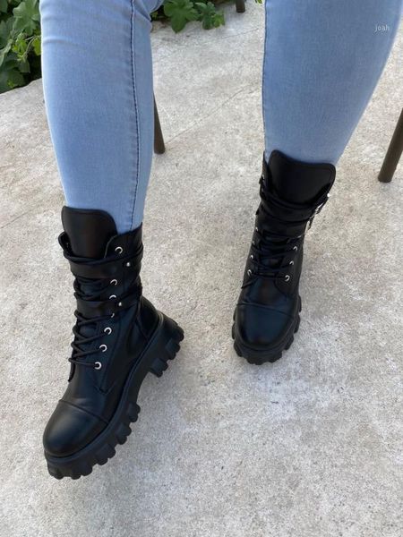 boots 2021 fashion buckle black gothic woman punk lace-up chunky heels ladies short comfortable botas mujer drop ship1
boots 2021 fashion buckle black gothic woman punk lace-up chunky heels ladies short comfortable botas mujer drop ship1