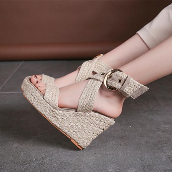 sandals wedges shoes for women outdoor high heels summer 2021 flip flop chaussures femme platform flats, Black
sandals wedges shoes for women outdoor high heels summer 2021 flip flop chaussures femme platform flats, Black
