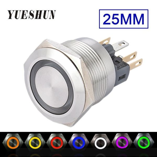 smart home control yueshun 25mm metal illuminated push button switches momentary on off auto reset stainless steel switch
smart home control yueshun 25mm metal illuminated push button switches momentary on off auto reset stainless steel switch