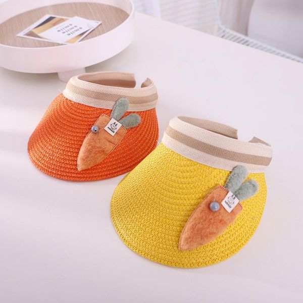 wide brim hats fashion kid hollow cap stereoscopic carrot embroidery baby hat summer sun protection empty cute hairpin, Blue;gray
wide brim hats fashion kid hollow cap stereoscopic carrot embroidery baby hat summer sun protection empty cute hairpin, Blue;gray
