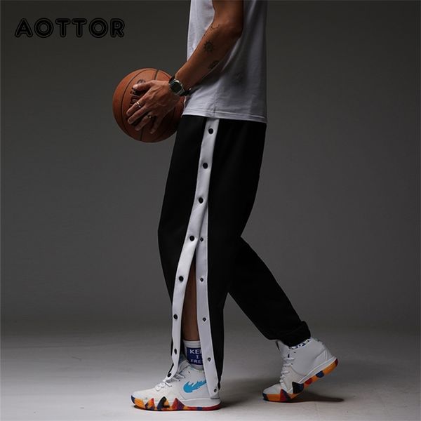 joggers men pants cut off split side long fashion buttons wide leg jogger casual trousers streetwear 210715, Black
joggers men pants cut off split side long fashion buttons wide leg jogger casual trousers streetwear 210715, Black