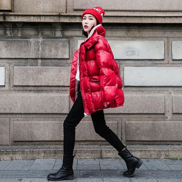 women's trench coats mid-length cotton coat women parkas 2021 winter loose red jacket stand collar zipper fashion female an030, Tan;black
women's trench coats mid-length cotton coat women parkas 2021 winter loose red jacket stand collar zipper fashion female an030, Tan;black