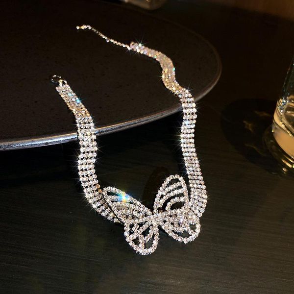 pendant necklaces boho female crystal butterfly necklace charm silver color chain for women trendy white zircon wedding
pendant necklaces boho female crystal butterfly necklace charm silver color chain for women trendy white zircon wedding