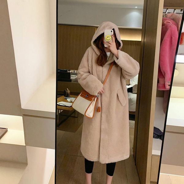 women's fur & faux women 2022 autumn winter real wool coat jacket female thick warm hooded coats ladies natural lambswool jackets a26, Black
women's fur & faux women 2022 autumn winter real wool coat jacket female thick warm hooded coats ladies natural lambswool jackets a26, Black
