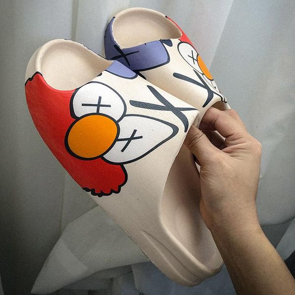 women slippers cartoon graffiti youth fashion soft bottom female sandals heighten waterproof beach shoes flats big size, Black
women slippers cartoon graffiti youth fashion soft bottom female sandals heighten waterproof beach shoes flats big size, Black