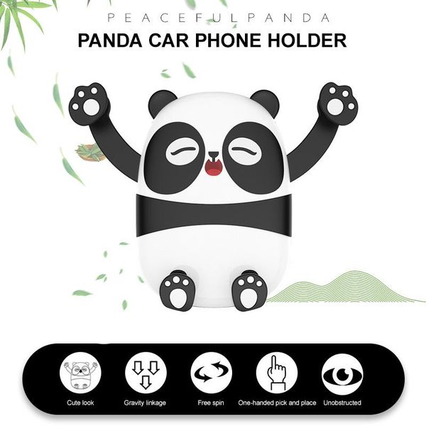 cell phone mounts & holders auja mobile car holder gravity telescoping creative air outlet supper cute panda cartoon
cell phone mounts & holders auja mobile car holder gravity telescoping creative air outlet supper cute panda cartoon