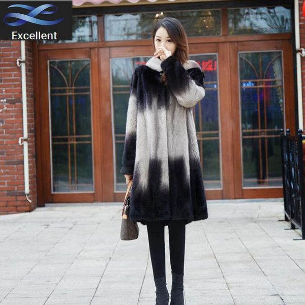 women's fur & faux velvet 2021 coat winter whole hooded medium long mink parka coats female plus size 4xl warm overcoat, Black
women's fur & faux velvet 2021 coat winter whole hooded medium long mink parka coats female plus size 4xl warm overcoat, Black