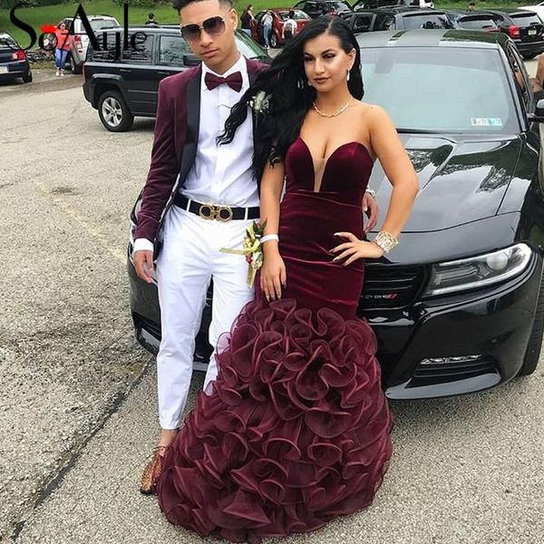 party dresses soayle mermaid evening dress plus size 2021 sweetheart prom burgundy ruffles vestidos de festa africa fashion long, White;black
party dresses soayle mermaid evening dress plus size 2021 sweetheart prom burgundy ruffles vestidos de festa africa fashion long, White;black